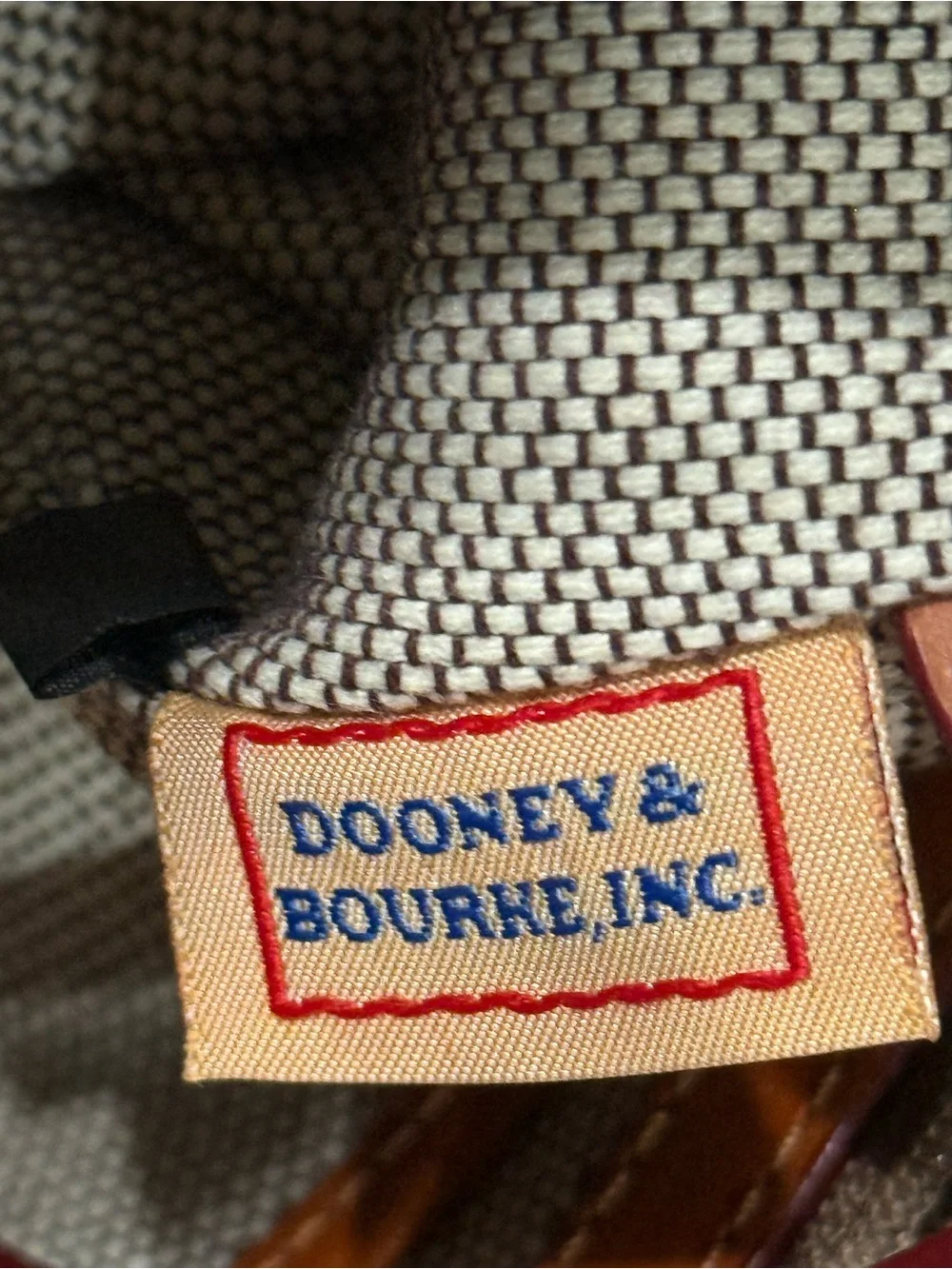 Authentic Dooney & Bourke Gretta Signature Monogram Hobo Shoulder Bag EUC